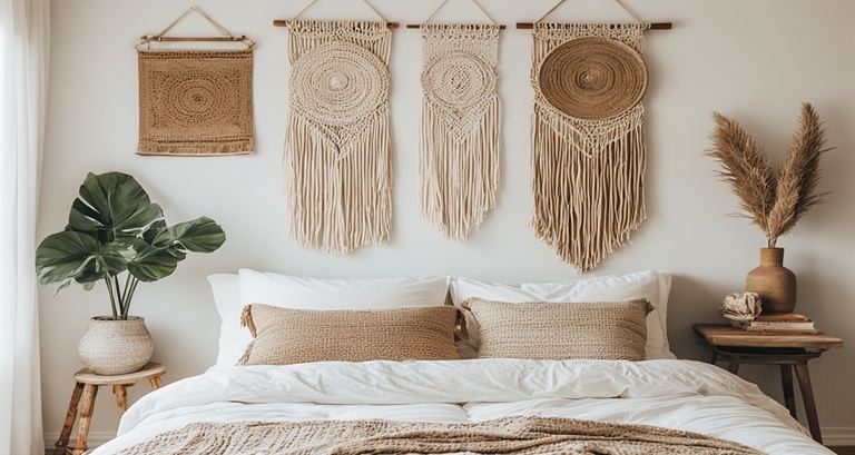Add Macrame Wall Art