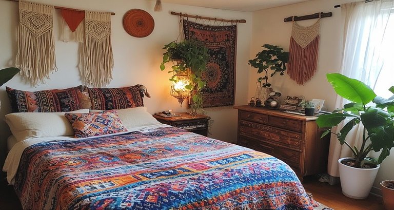 Bohemian Bedrooms on a Budget