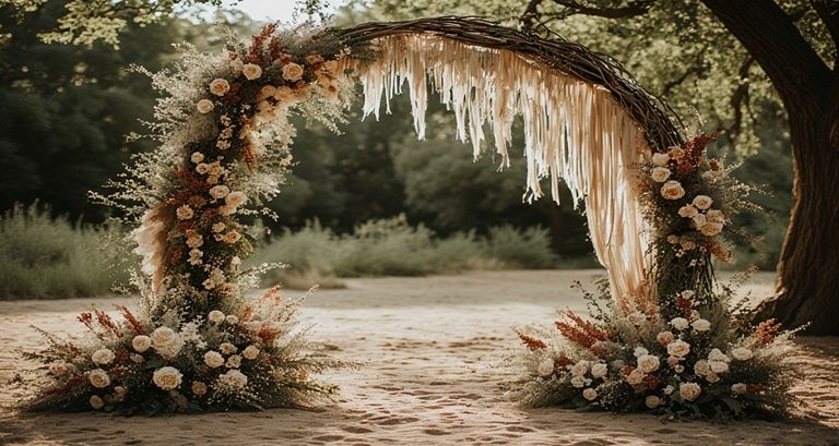 Boho Wedding Arch
