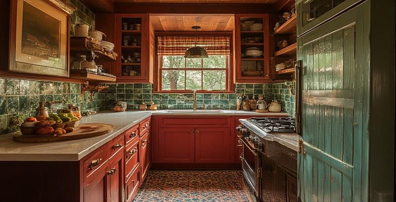 Bold Kitchens and Bathrooms