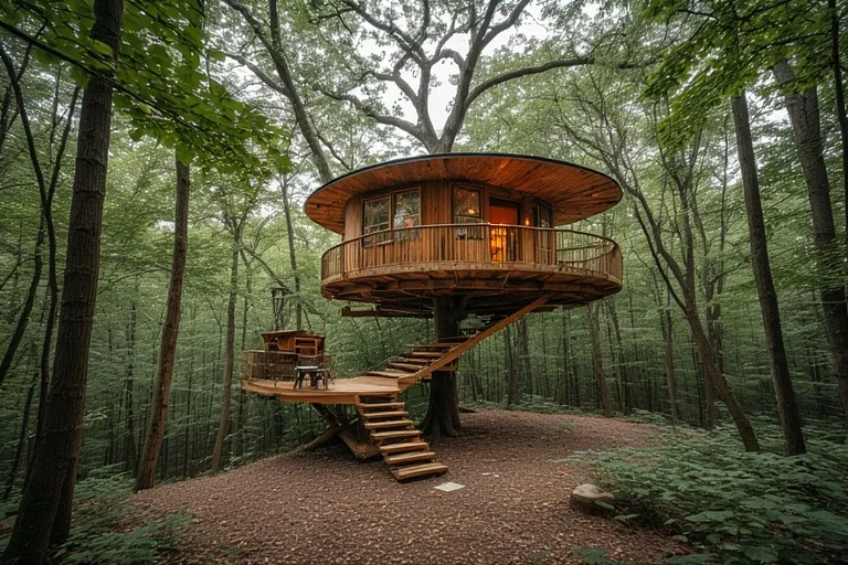 Eco-Friendly Treehouses