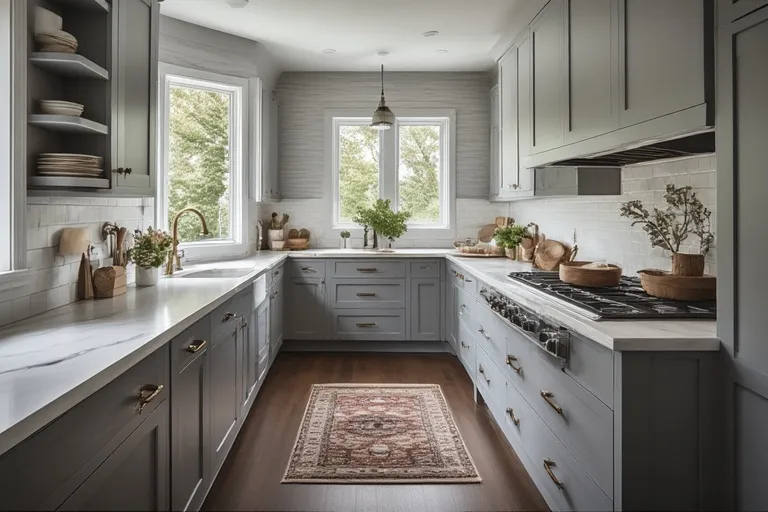 Grey Kitchen Cabinets