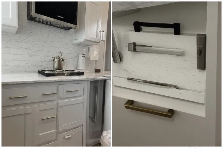 Hardware and Fixtures to Match Grey Cabinets