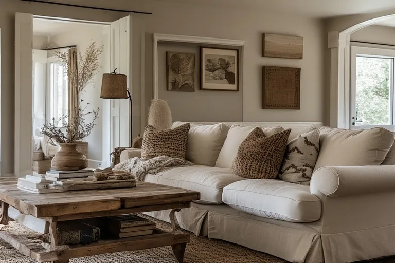 How to Style an Living Earthy Room
