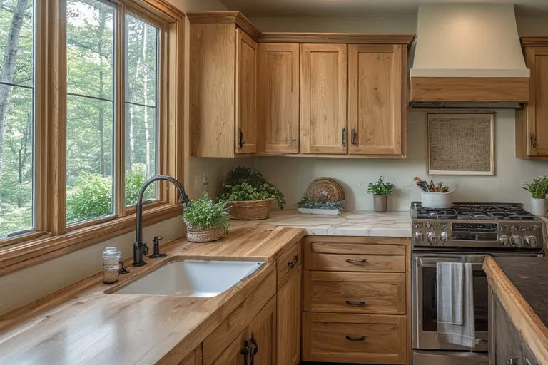 Light Maple Cabinets as a Sustainable Choice