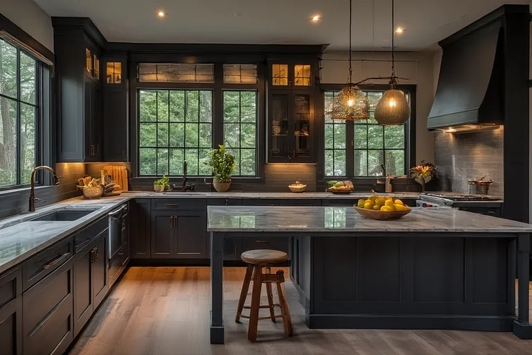 Lighting Considerations for Dark Cabinets