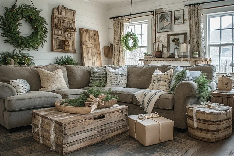 Sustainability in Farmhouse Christmas Decor
