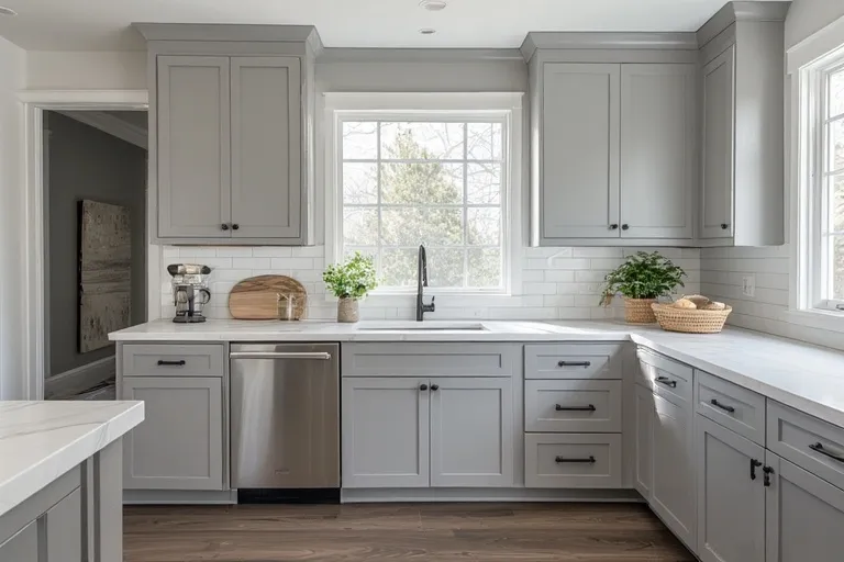 The Appeal of Grey Kitchen Cabinets