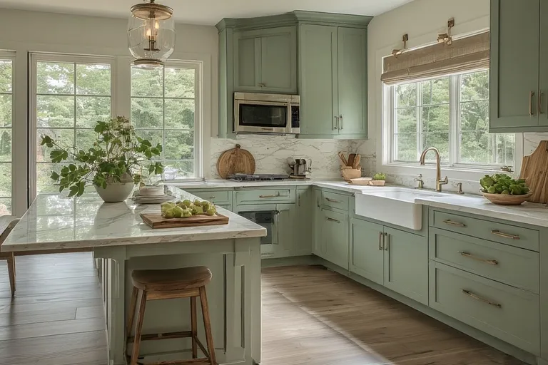 Why Choose Sage Green for Kitchen Cabinets