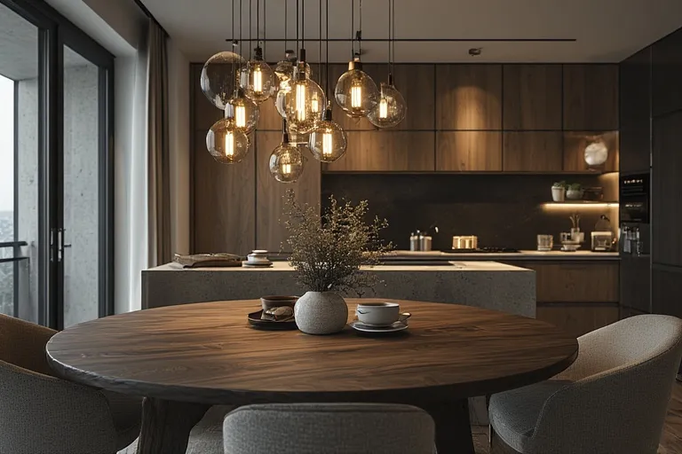 Add Warmth with Pendant and Chandeliers