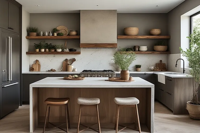 Adding Warmth to a Contemporary Space