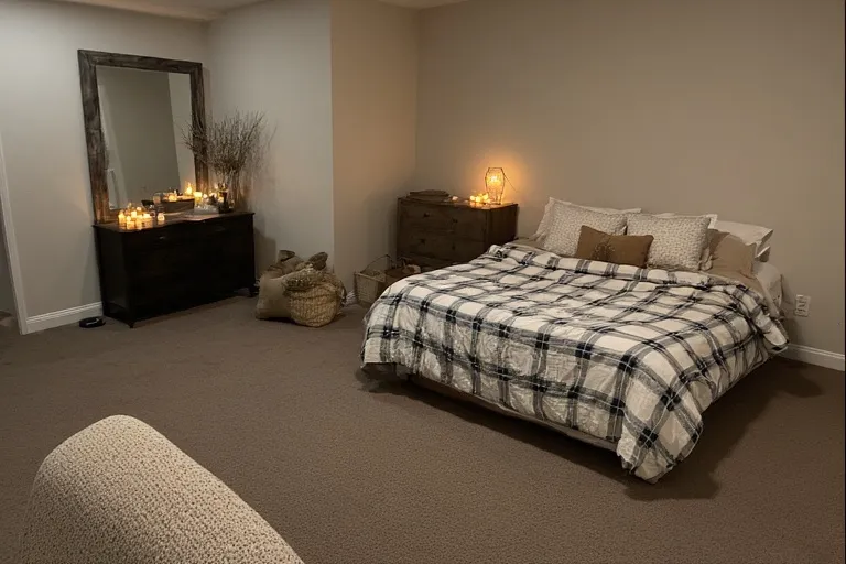 Bedroom and Bathroom Touches