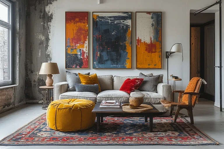 Bold Colors and Contrasts