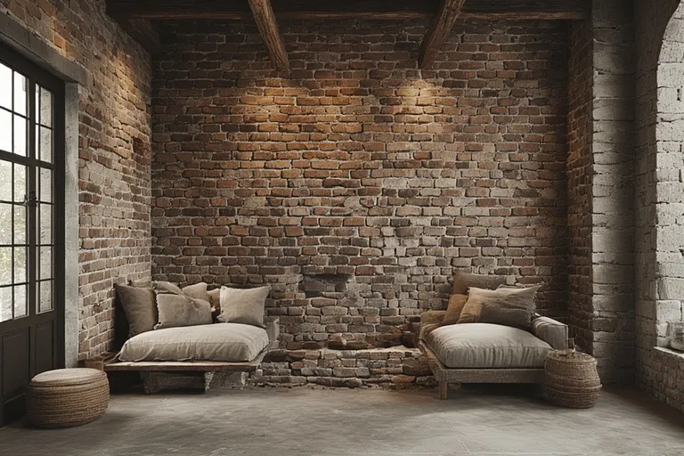 Brick or Stone Accent Walls