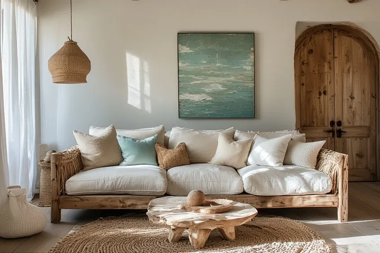 Color Palette Calm, Coastal, and Earthy