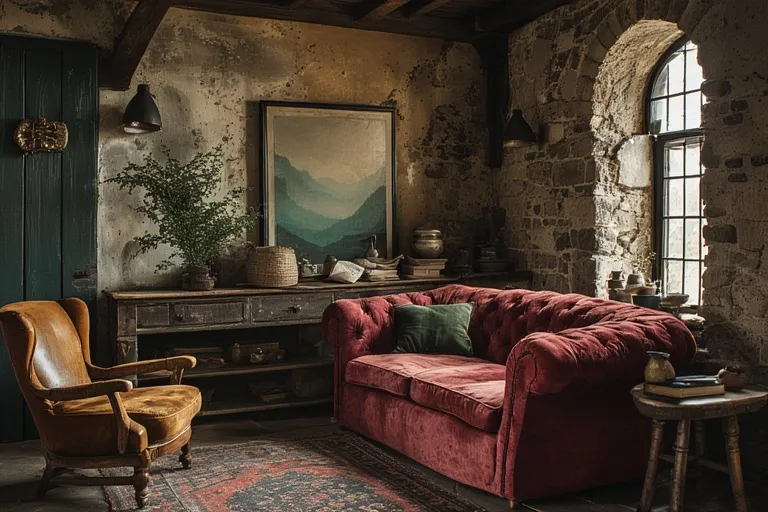 Color Palette Deep and Romantic Tones