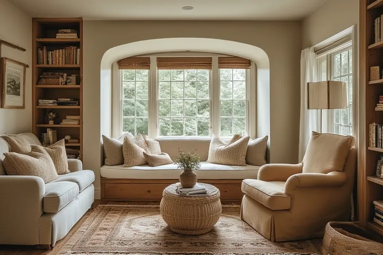 Comfortable Seating The Heart of the Nook