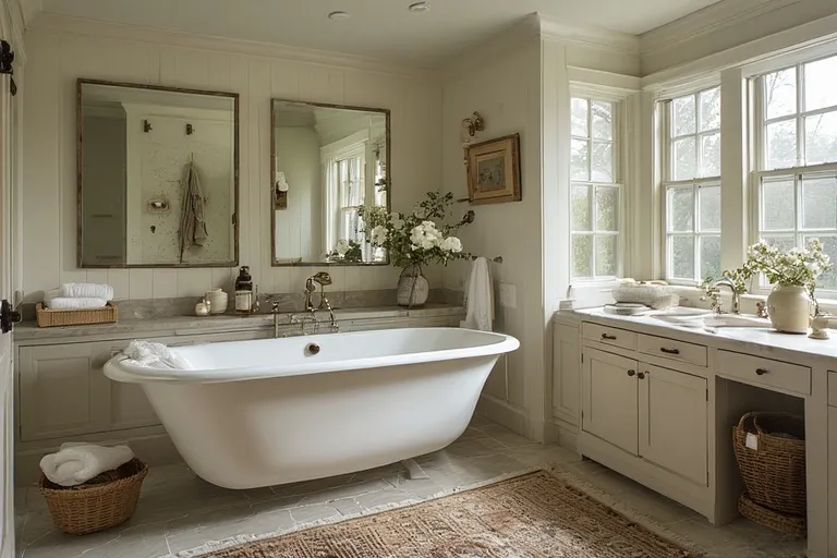 Cottagecore bathroom