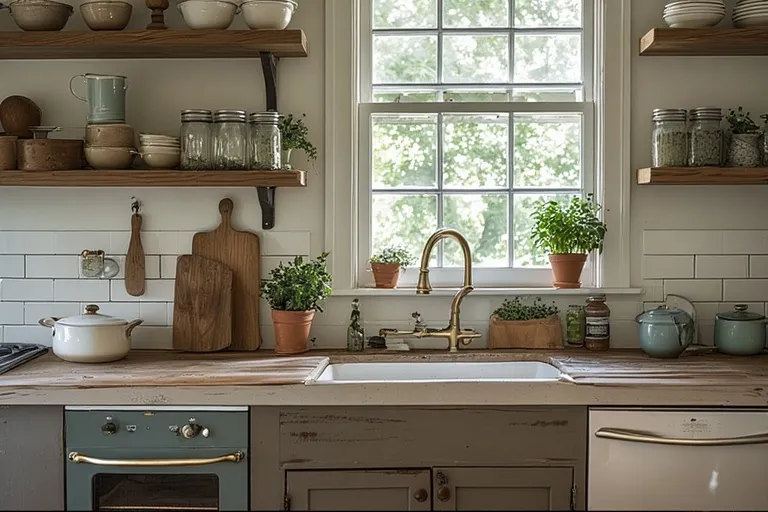 Creating a Cottagecore Kitchen