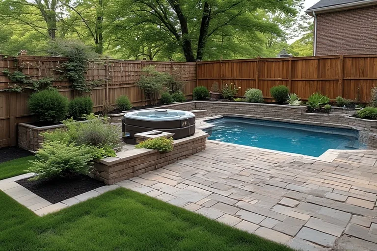 Decking and Surroundings