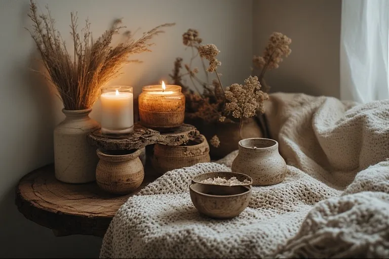 Earth Tone Home Decor in Practice