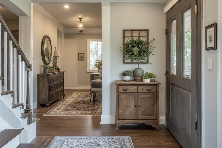 Entryway decor first impressions