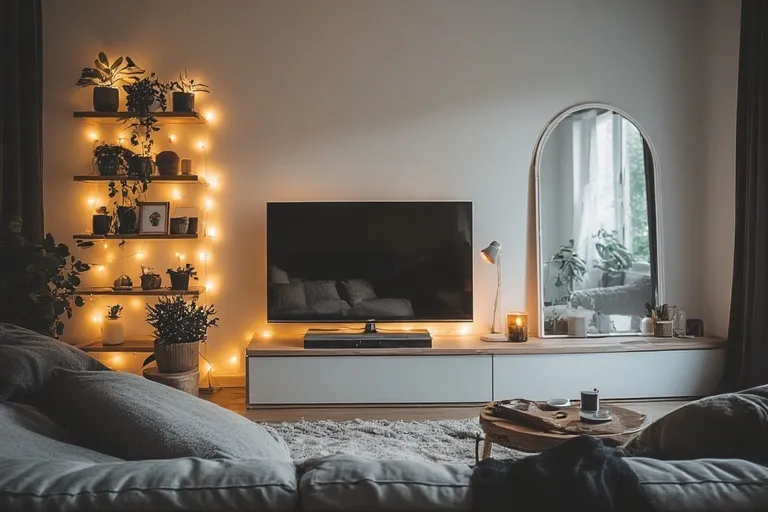 Experiment with LED Strips and Fairy Lights