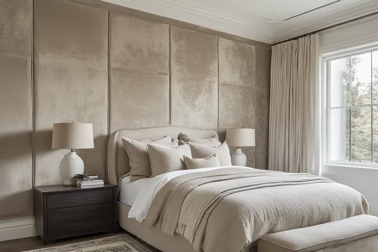 Fabric or Upholstered Accent Walls