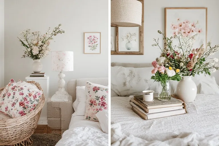 Floral Decor Accessories That Complete the Look
