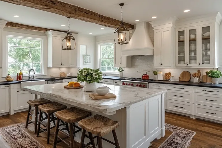 French farmhouse kitchen