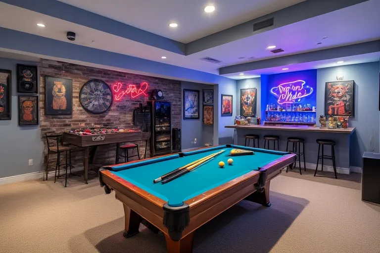 Game and Recreation Room