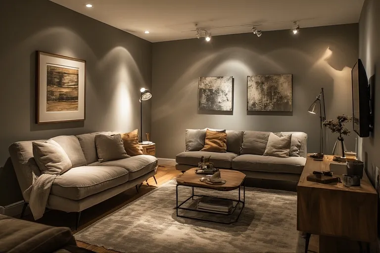 Go Minimalist with Recessed and Track Lighting