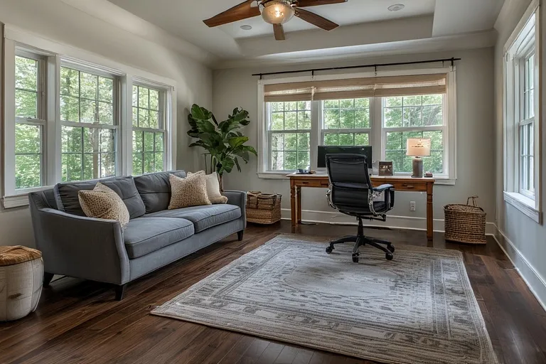 Home Office Bonus Room Ideas