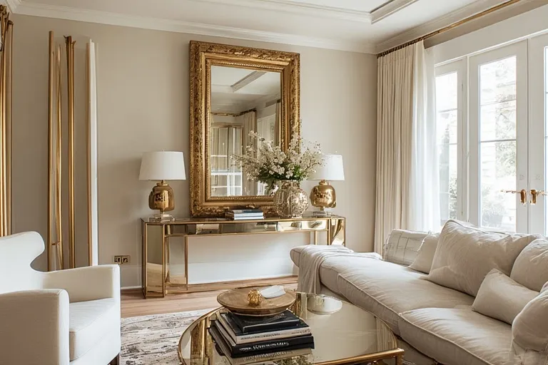 Incorporate Metallics and Mirrors