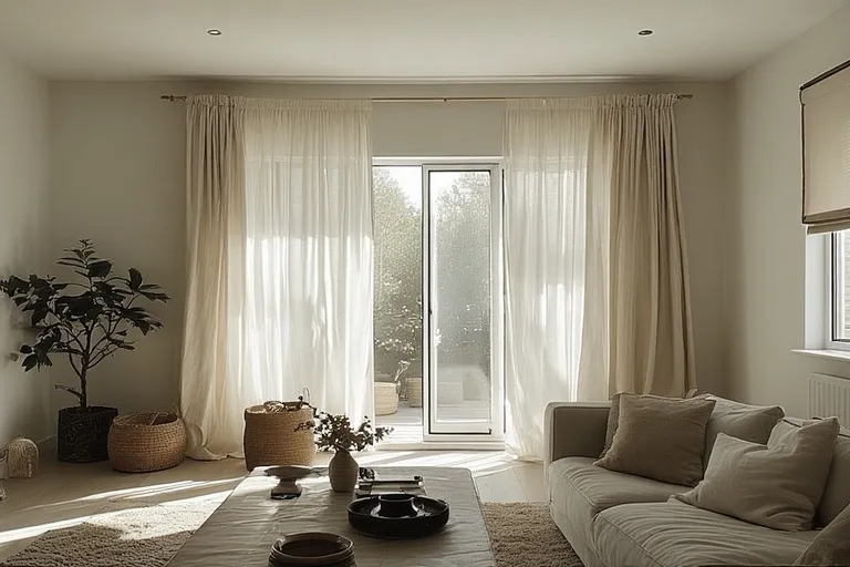 Light Sheer Curtains for an Airy Feel