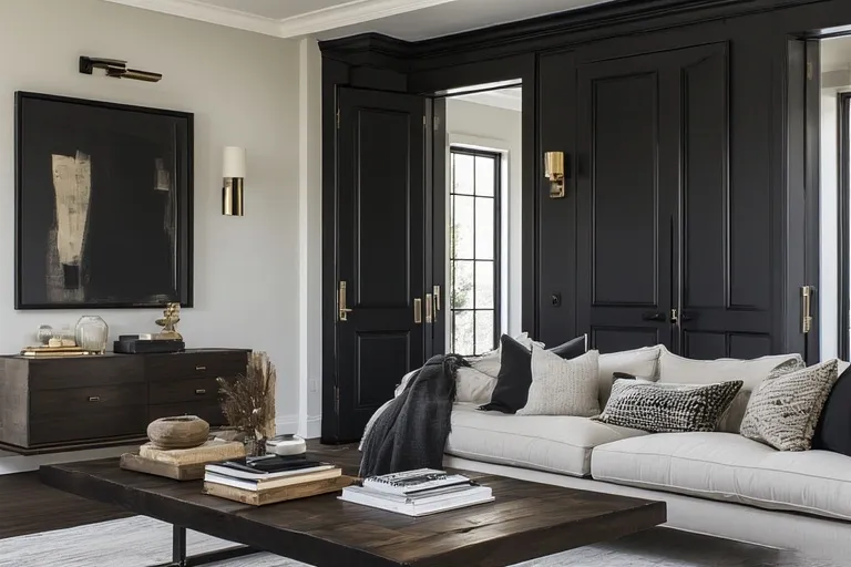 Living Room & Entryway Details