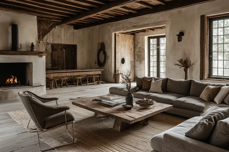 Mix Rustic and Modern Elements