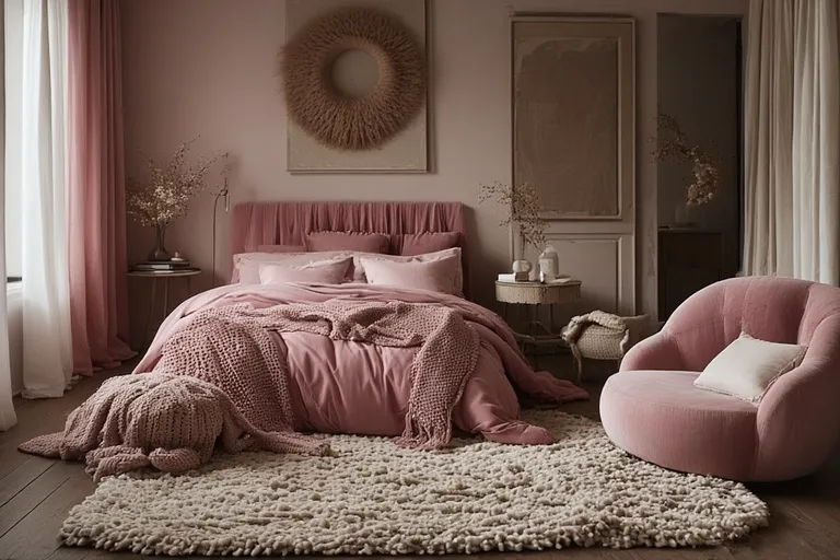 Mix Textures for a Cozy Feel