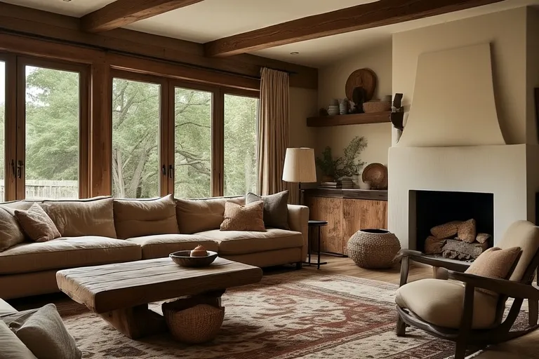 Mixing Earth Tones with Modern Styles