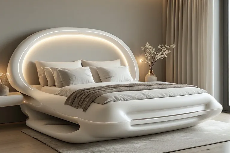 Modern Minimalist Fantasy Beds