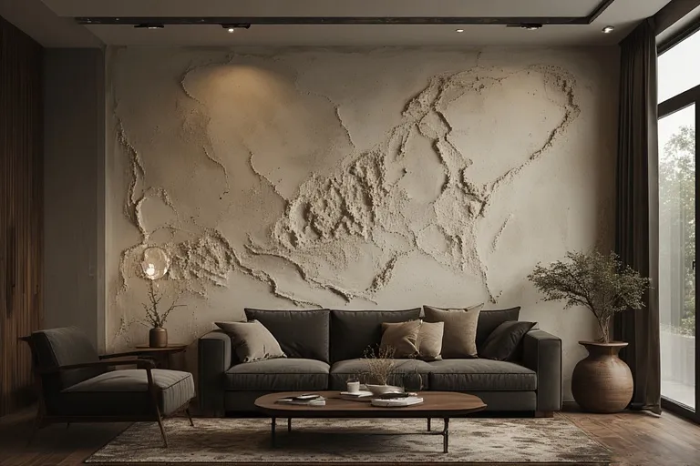 Plaster wall art ideas