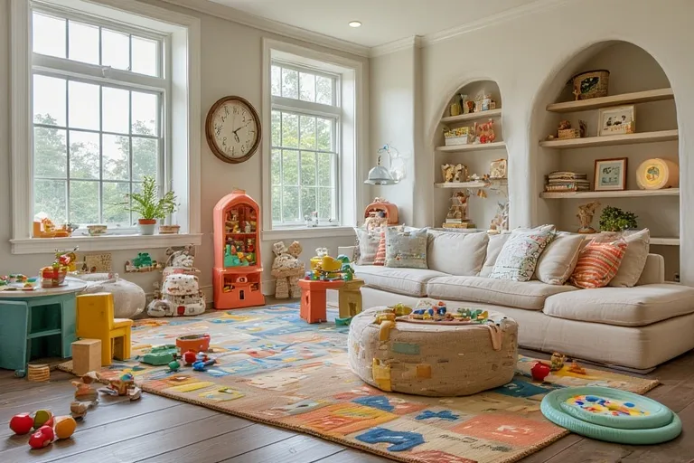 Primary play decor ideas