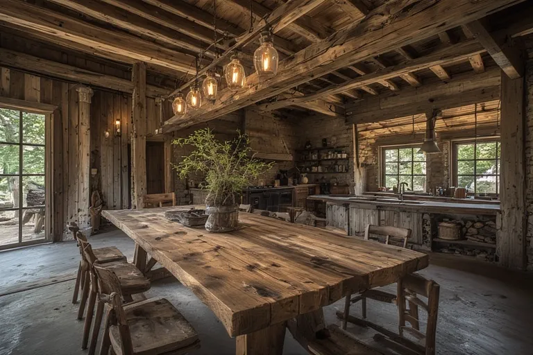 Reclaimed wood furniture