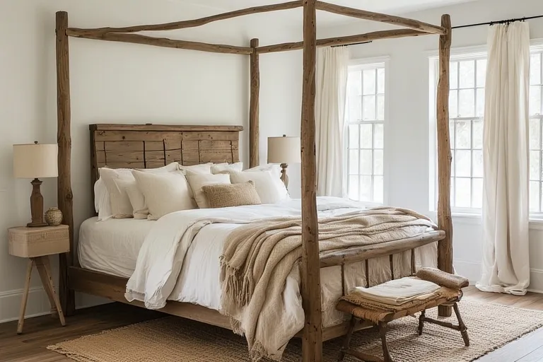 Rustic Wooden Canopy