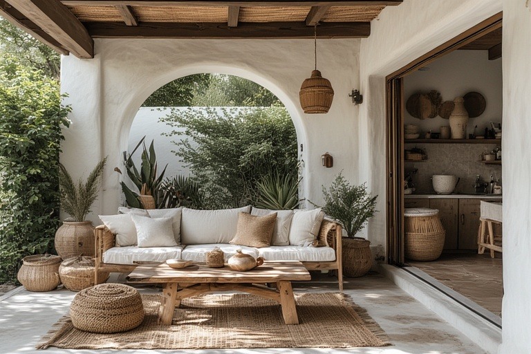 Scandi Boho Patio