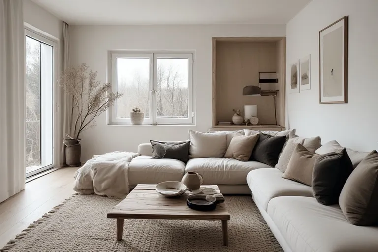 Scandinavian minimal interiors