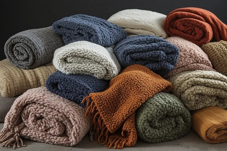 Seasonal Warm Throw Blanket Styling Ideas