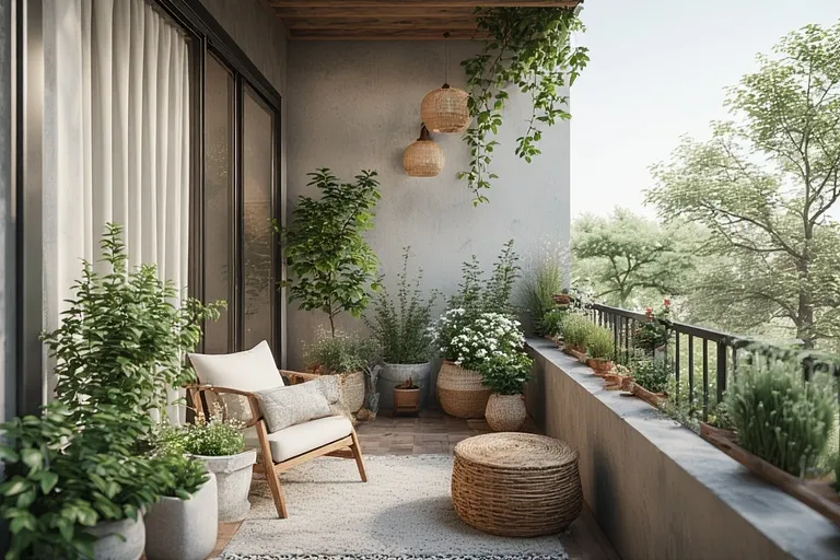 Small balcony design ideas