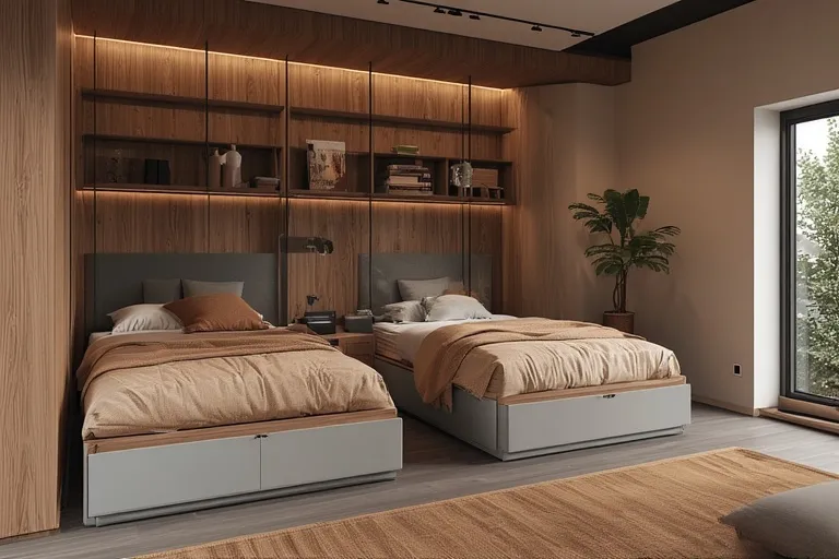 Street Style Bedroom for Small Spaces