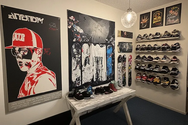 Streetwear-Inspired Decor